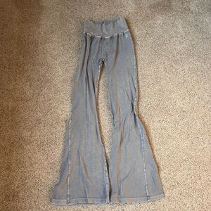 FP Movement by Free People Gray Flared Leggings